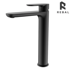 خلاط مغسلة اسود مرتفع تريدكس +TR