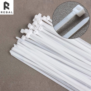 رباط بلاسك عدة مقاسات أبيض Zipper - رباط بلاستيك أبيض 3.6mm-10CM