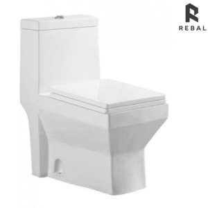 كرسي حمام افرنجي 25سم ابيض[HALVER]