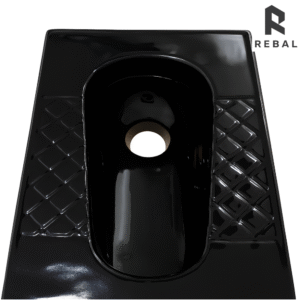 كرسي عربي أسود وسط